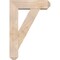 Ekena Millwork Traditional Craftsman Smooth Bracket w/ Offset Brace, Douglas Fir, 7 1/2"W x 26"D x 38"H BKT0806X26X38TRA04SDF - alternate 3
